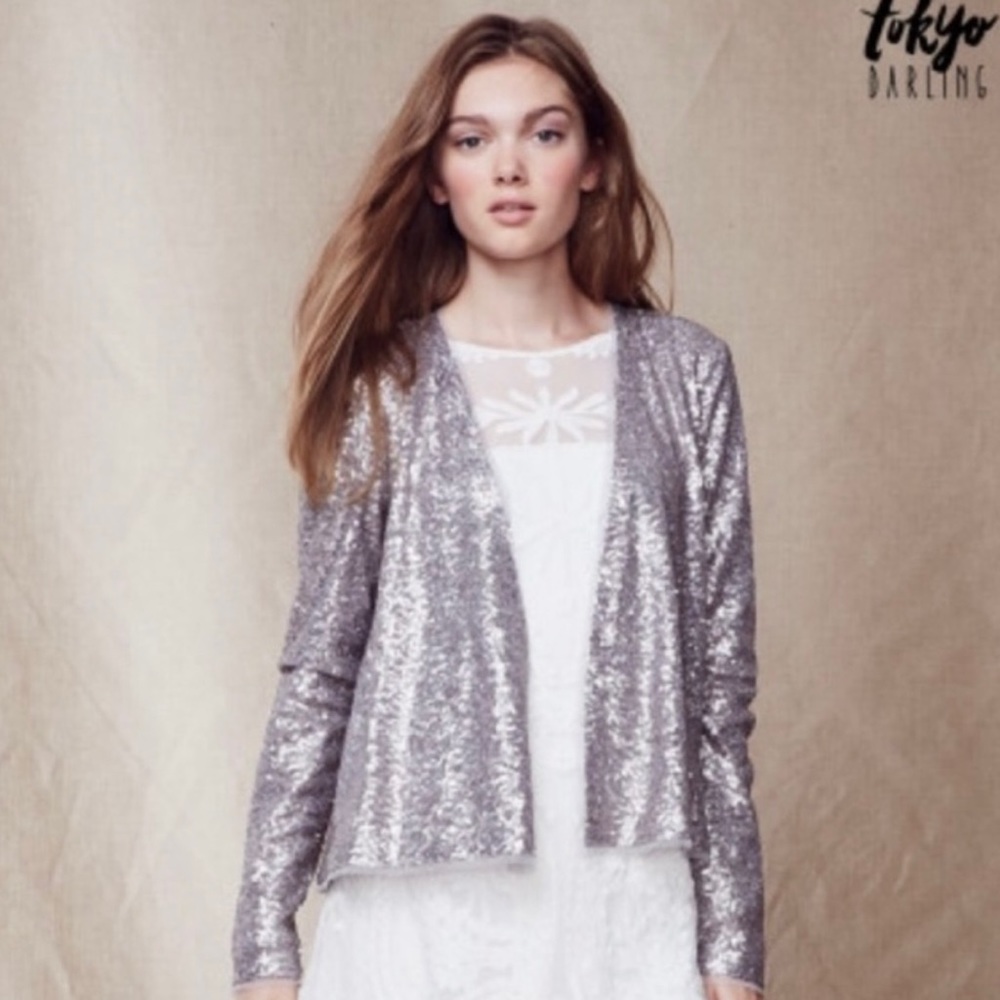 Tokyo Darling Sequin jacket blazer sz small
